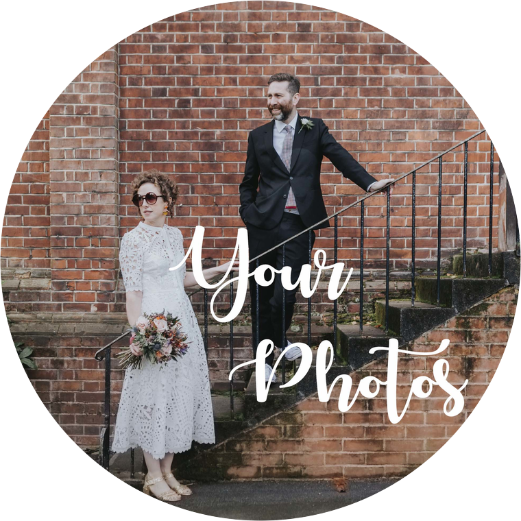 alternative autumnal photo of bride and cool groom posing for artistic wedding photography by london wedding photographer joasis photography